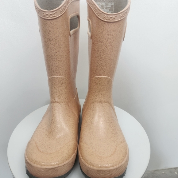 BOGS Waterproof Glitter Youth Girls Boots Size 2. - Picture 3 of 8
